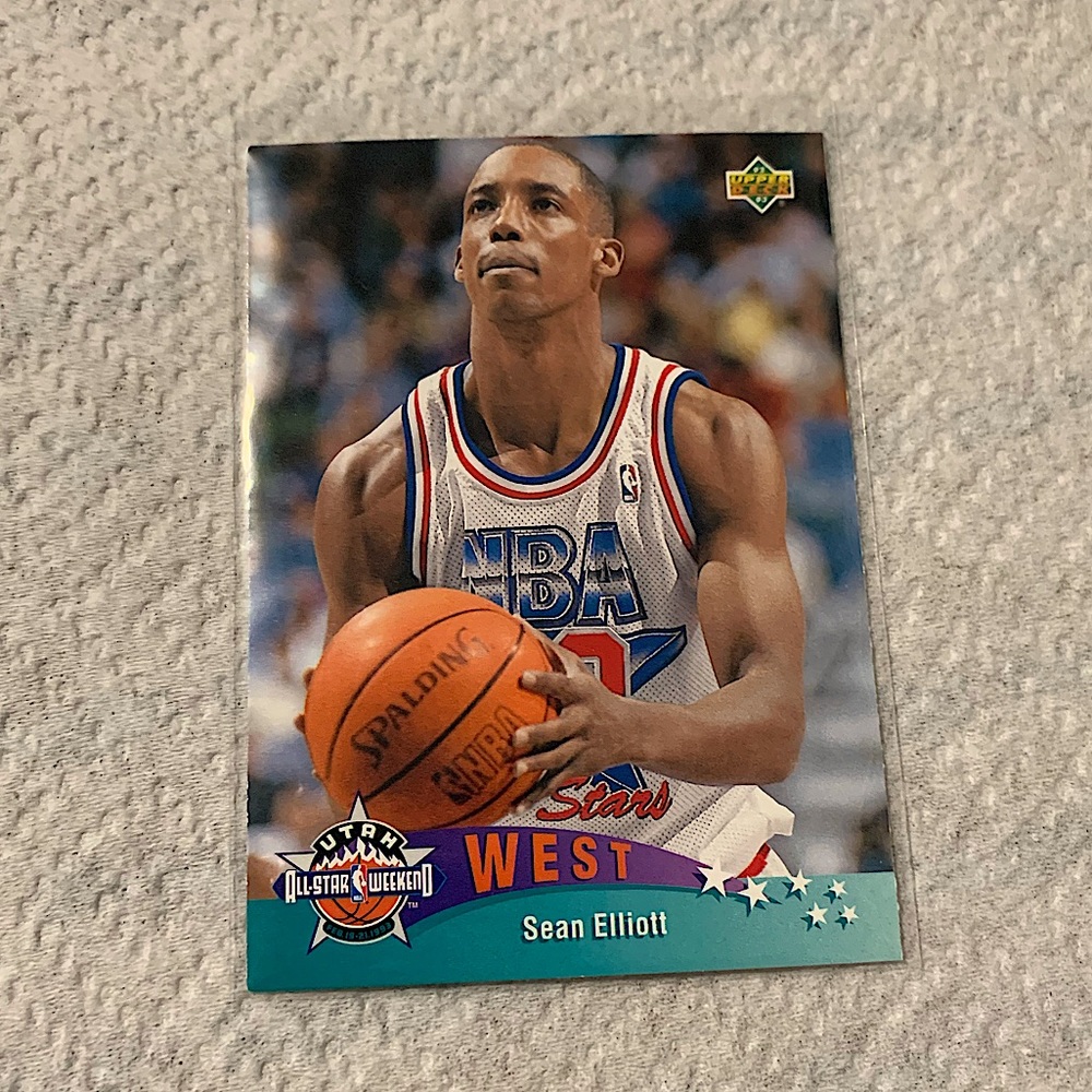 Sean Elliott ‘93 Upper Deck Card No. 439